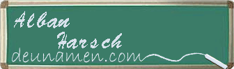 Alban Harsch Visitenkarte
